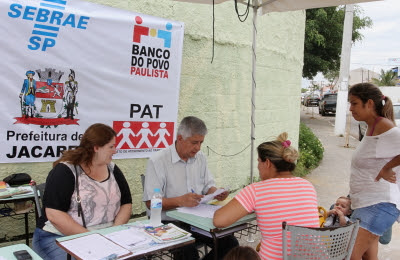 Edição do porgrama Ação Empreendedora no bairro Cidade Salvador, em novembro de 2015Crédito: Valter Pereira/PMJ