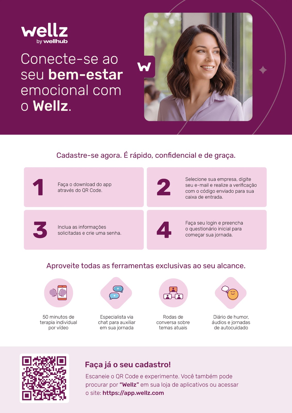 Imagem 1 da notícia Ph.D Sports e Wellz ampliam cuidado com saúde mental dos colaboradores